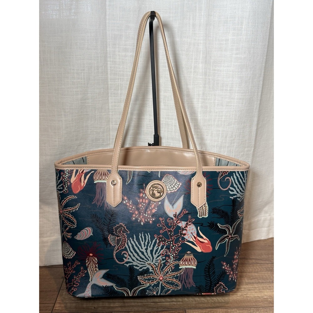 NWOT Spartina 449 Mystic Mermaid Daufuskie Island Large Shoulder Bag Mermazing